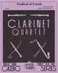 Festival of Carols Clarinet Quartet cover